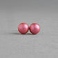 8mm mulberry pearl studs