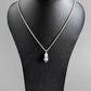 Baby blue pearl pendant necklace