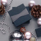 Navy Pearl Drop Pendant Necklace - Dainty, Dark Blue, Wedding Necklaces