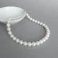 Chunky white pearl mother of the bride / groom necklaces