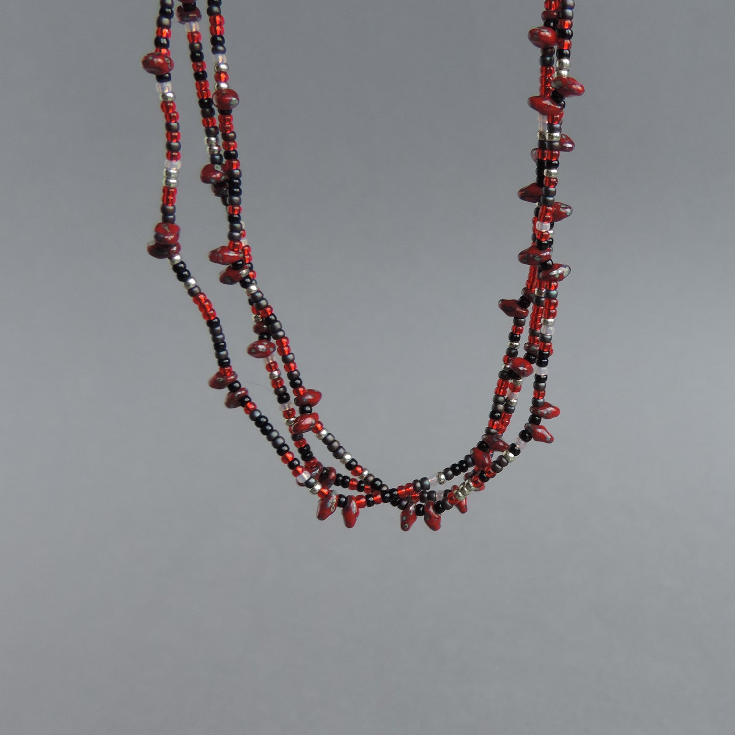 Vintage Venetian Trade Beaded Necklace (A3426) - Ruby Lane