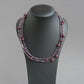 Plum multi-strand necklace