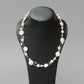 White pearl multi-strand necklace