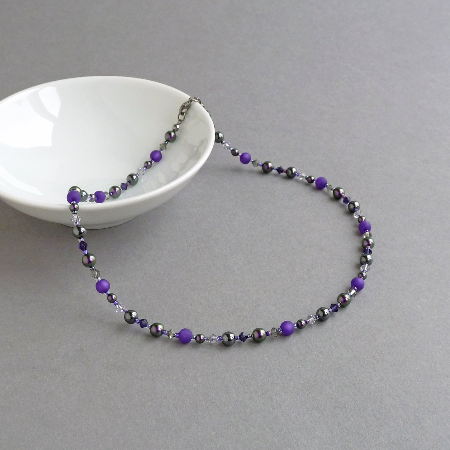 Women's purple jewellery