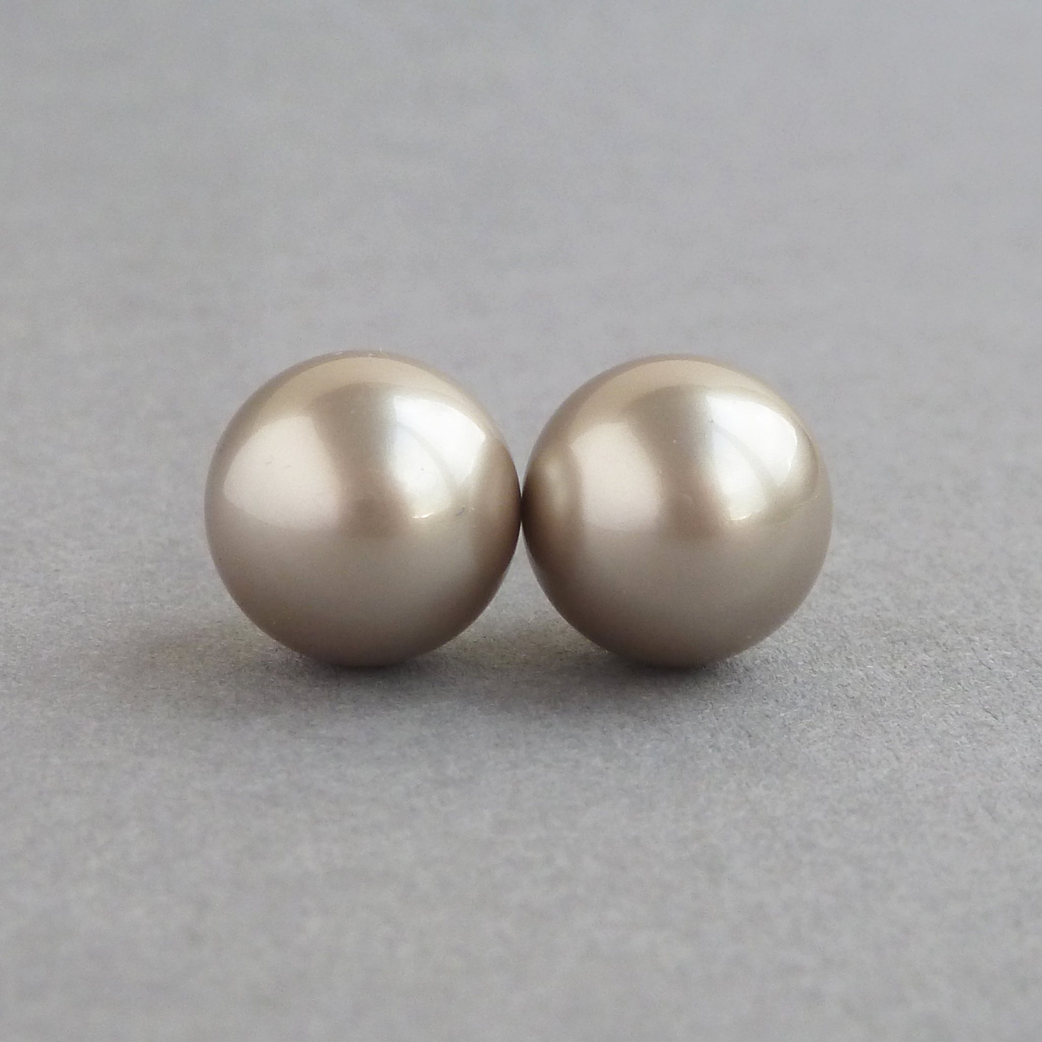 Champagne on sale pearl earrings