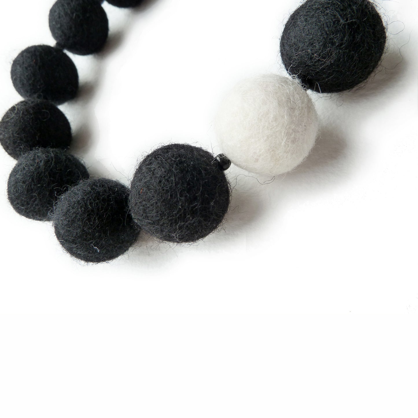 Chunky monochrome necklace