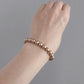 Light brown pearl bracelets