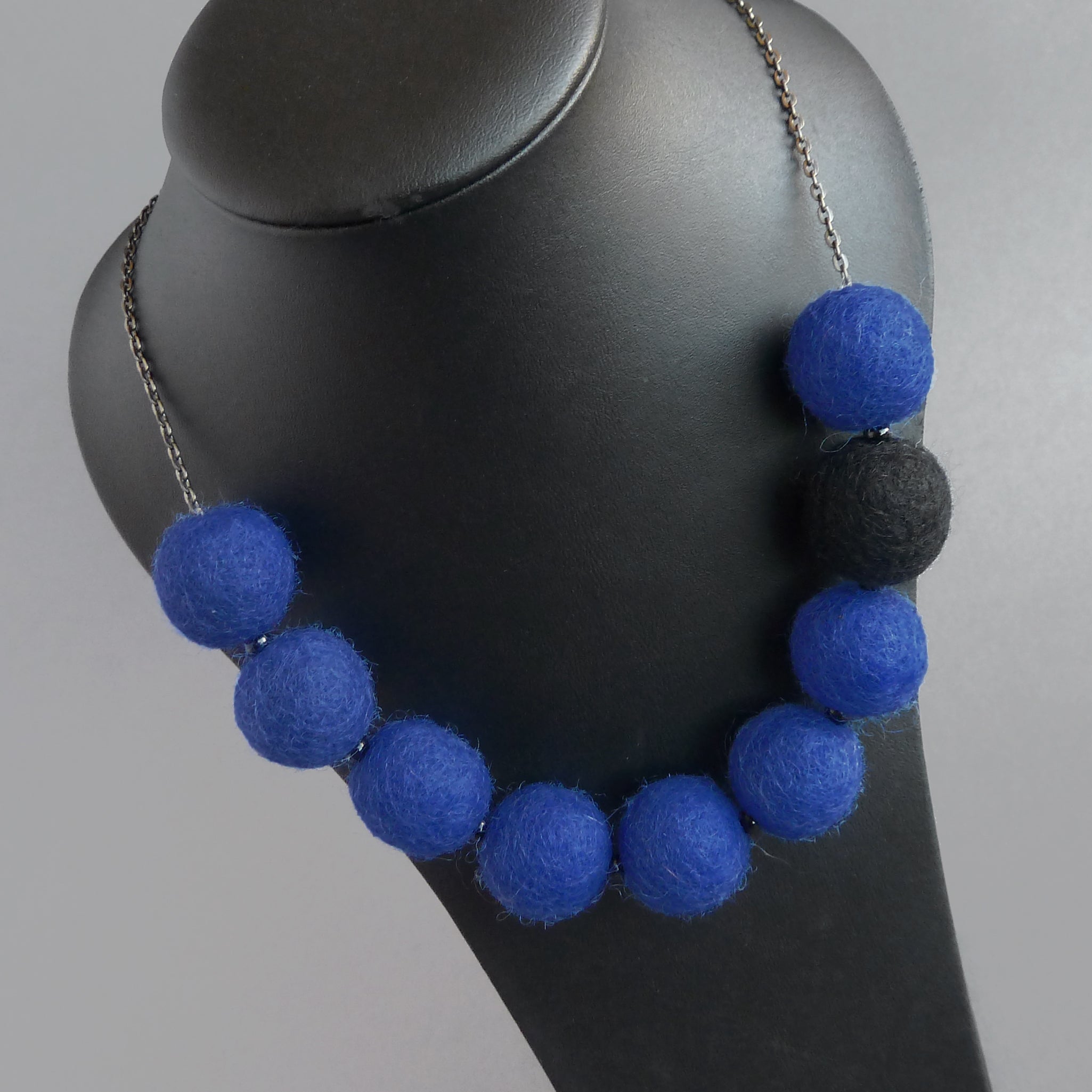 Beautiful Organic Cobalt Blue Sea Glass In a Solid Sterling Silver Wire  Bezel© Necklace Pendant (DELUXEBEZEL21-23)